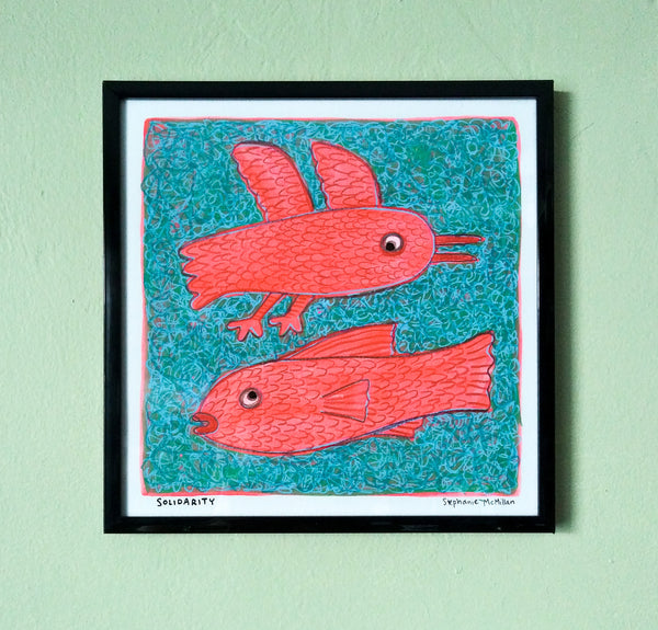 Solidarity / Orange-Aqua