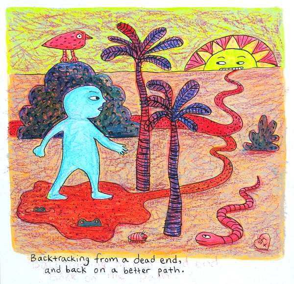 Better Path (original art)