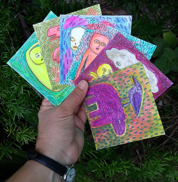 Various mini drawings (originals)