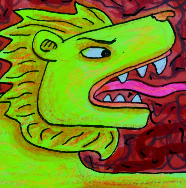 Into Battle (original art)