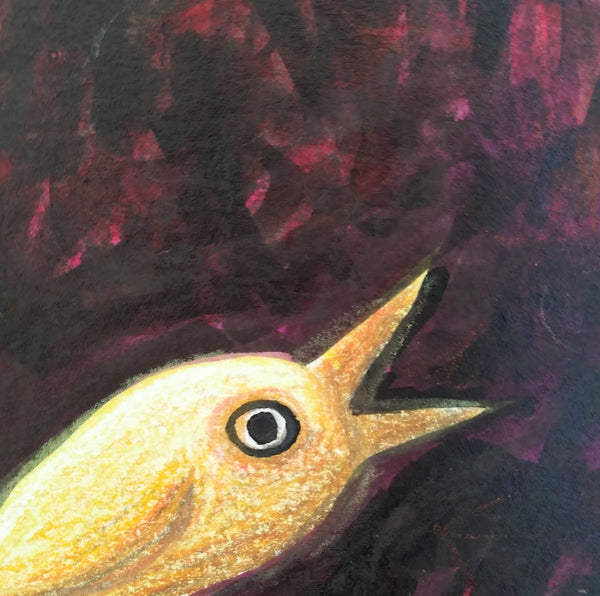 Canary Singing in the Dark (original art)