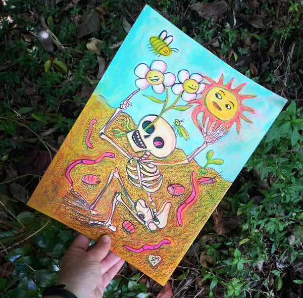 Composting (original art)