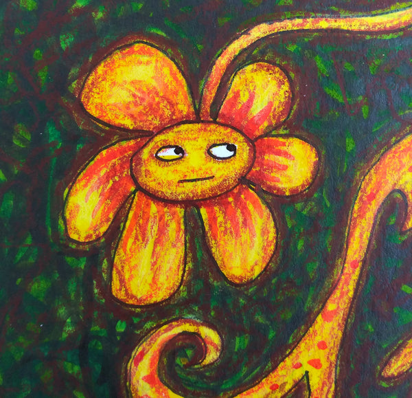 Upheaval/Unfolding (original art)
