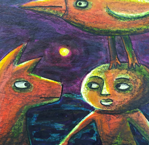 At the Mercy of This Journey (original art)
