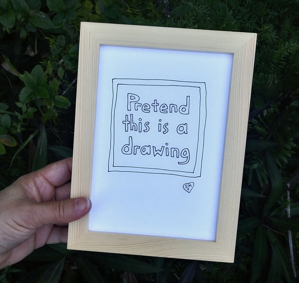 Pretend This Is a Drawing