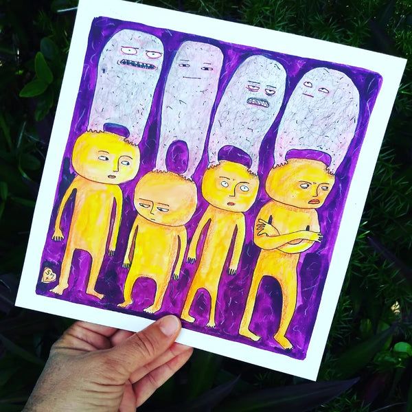 Burdens of History (original art)