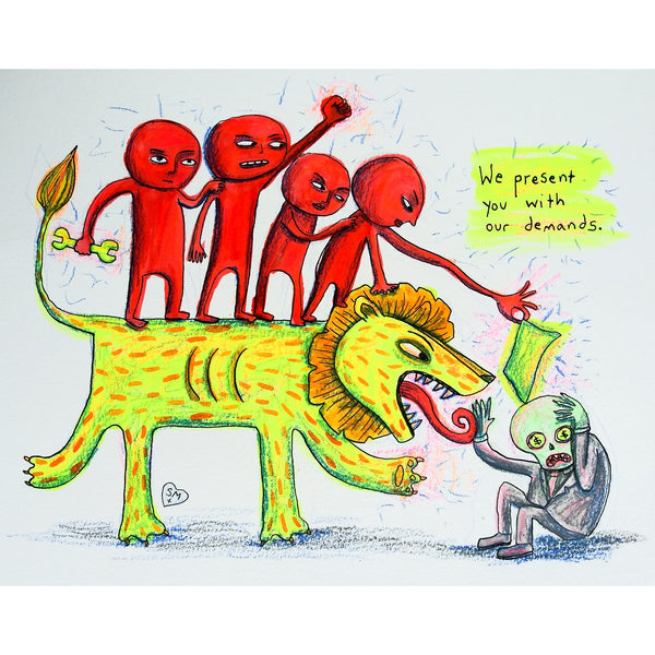 Courage / Collective Strength (original art)