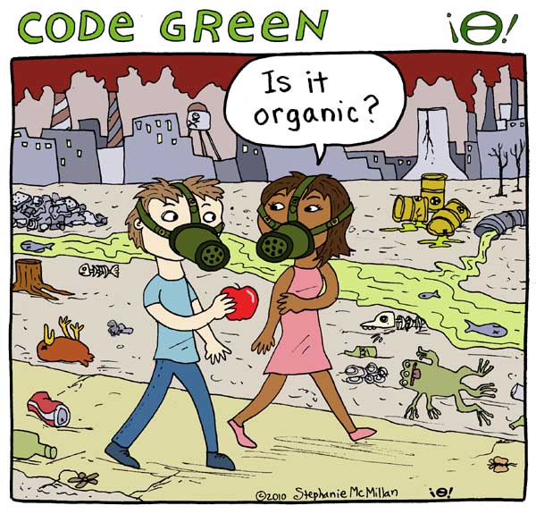 Code Green - editorial cartoons about the environmental emergency