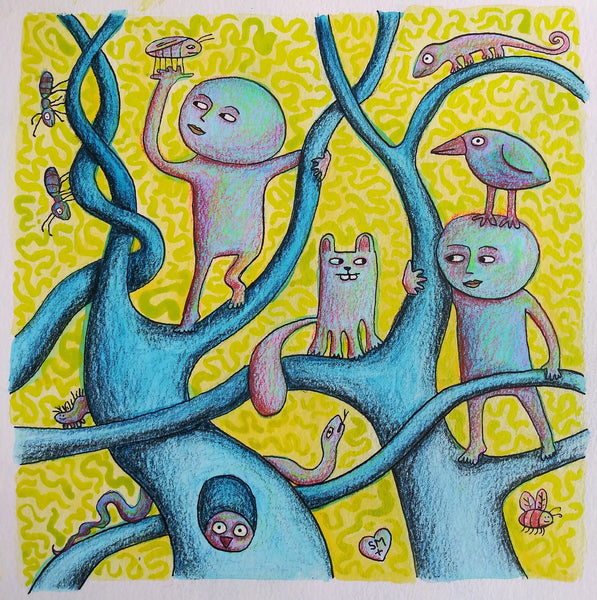 Trees Support Us (original art)