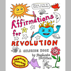 Affirmations for Revolution Coloring Book