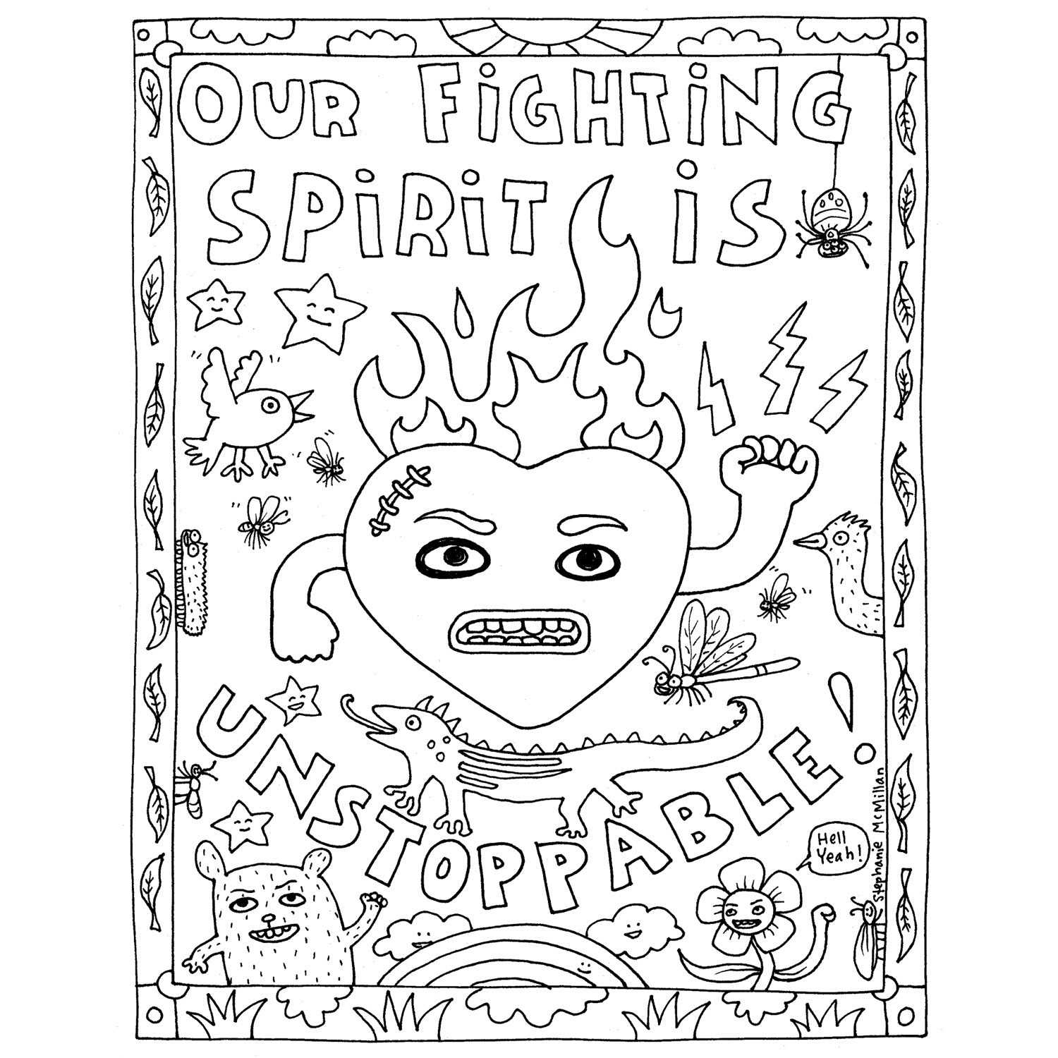 Fighting Spirit (print it yourself)