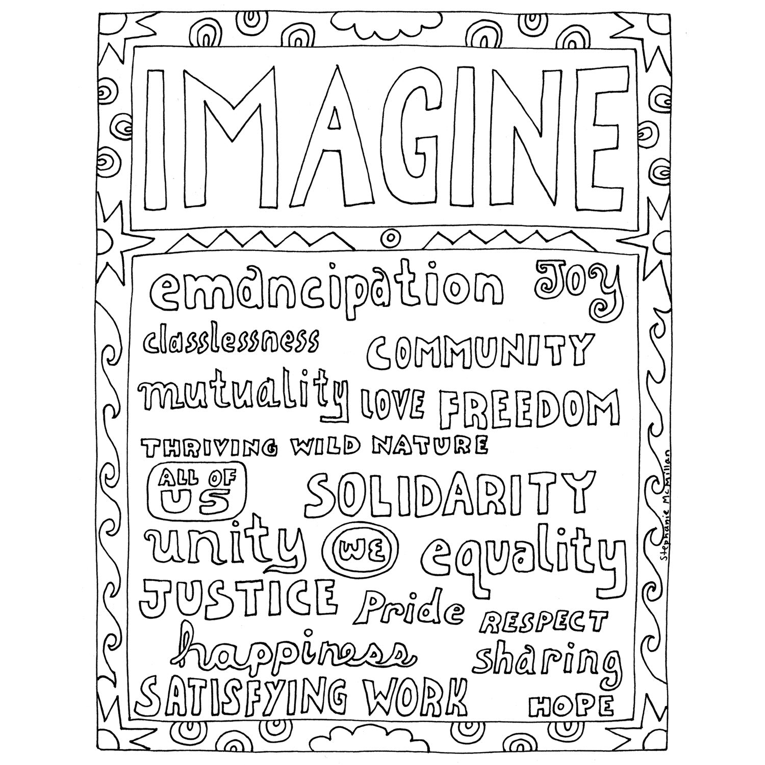 Imagine (print it yourself)
